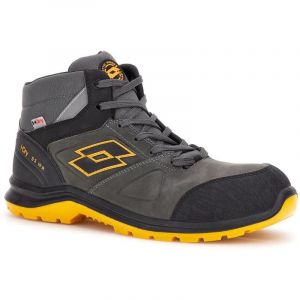 Chaussures de sécurité montantes Lotto hit 250 mid S3 src wr HDry - 45 (eu) - Gris