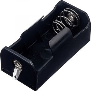 BH-211-1D Support de pile 1x LR14 (c) raccordement &agrave; souder X671511 - Tru Components