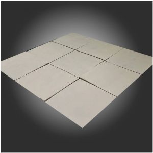 Carrelage sol et mur BEJMAT TRADITIONNEL GIOIA artisanal manuel marocain CARRE 10x10cm Blanc pur - 00 - - bo&icirc;te de m2