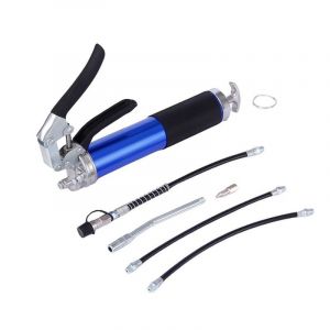 Csparkv - Lot de 4 Tubes, Pompe a Graisse Manuelle Cartouche, Pneumatique Pistolet Haute Pression Graisses, Grease Guns avec Poignée Pistole pour