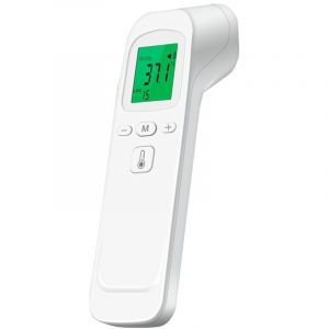Thermometre Frontal, Thermomètre Médical Digital Sans Contact, Mesure Infrarouge Précise, Écran lcd, Convient Aux Nourrissons, Aux Enfants et Aux