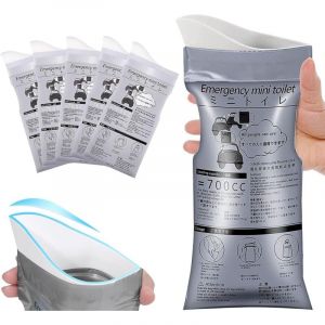 700 ML, Toilettes Portables pour Le Camping, Voyages, embouteillages, Sac a vomi Voiture, Pot de Chambre Adulte, urinoirs Portables pour Femmes,