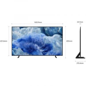 Samsung QE65Q8FAAUXZT TV 165,1 cm (65") 4K Ultra HD Smart TV Wifi Gris