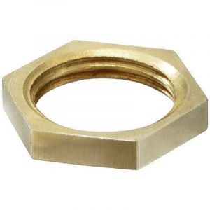 50011420 gm 24 Contre-&eacute;crou r&eacute;sistant aux chocs M24 m&eacute;tal naturel 1 pc(s) W402712 - Wiska