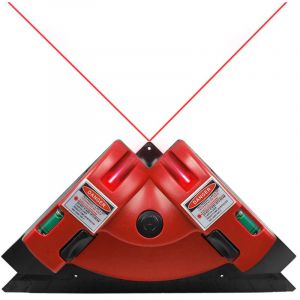 Niveau laser à projection à angle droit, boîtier plastique intégré, niveau laser infrarouge à ligne horizontale et verticale, niveau de carrelage,