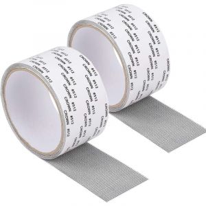 Ruban Adhesif Reparation Moustiquaire - Patch Repare Moustiquaire R&eacute;paration de Fen&ecirc;tre Kit de Moustiquaire Adhesive Reparation R&eacute;parer Moustiquaire