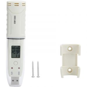 TONYSA Enregistrement d'humidit&eacute; de temp&eacute;rature num&eacute;rique Enregistreur de donn&eacute;es de d&eacute;tection de thermom&egrave;tre int&eacute;rieur