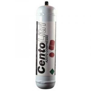 BOUTEILLE D'AZOTE &Agrave; USAGE UNIQUE 110 BAR Contenance : 1 l