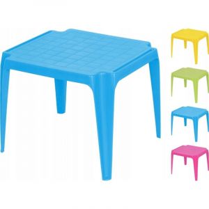 Ipae Progarden - Table de jardin pour enfants en plastique 44x56x51 cm
