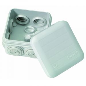Boite de derivation legrang plexo 80X80X45 7 entrees IP55