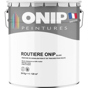 Peinture Routiere De Signalisation Et Tra&ccedil;age 24kg Blanc - Onip