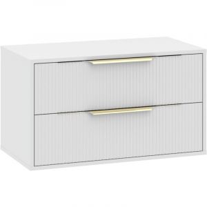 Meuble sous-vasque Rimini 80 cm - Blanc mat - Meuble a - Badplaats