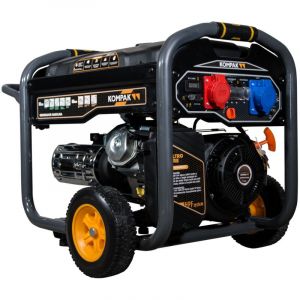 kompak K10000TE-T g&eacute;n&eacute;rateur essence argent&eacute; 10 KVA