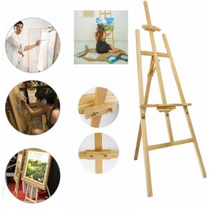 Dayplus - Chevalet en bois Chevalet d'atelier en pin Chevalet sur pied en bois 175cm
