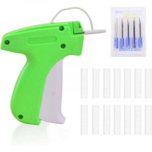 Pistolet Etiquette Textile Pistolet D'etiquettes Vert avec 5 Aiguilles De Rechange + 1000 Fils Paddl pour V&ecirc;tements Textile D'etiquettesPrix Chapeaux