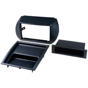 Adnauto - Facade autoradio 2DIN compatible avec Citroen Nemo Fiat Fiorino Qubo Peugeot Bipper