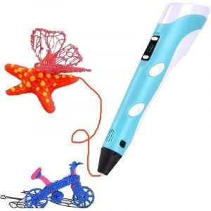 Stylo 3D pour enfants, kit de stylos 3D Doodler, stylo de dessin professionnel avec écran LED et chargement USB, cadeau éducatif pour enfants