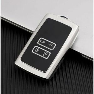 Protection Coque Cl&eacute; Renault, Compatible pour Renault Voiture Trafic Captur Arkana Clio Kadjar Koleos Megane Espace Master Scenic Dacia, Coque De Cl&eacute;