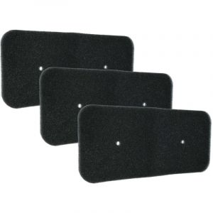 3x filtre &eacute;ponge compatible avec Candy cs H10A2DE-S 31100933, cs H7A2LE-S 31100947, cs H7A2DE-S 31100925, CS4 H7A1DE-S 31100963 s&egrave;che-linge - Vhbw