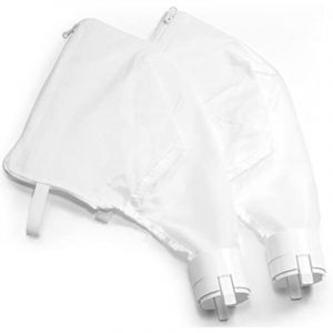 Lot de 2 sacs de rechange &agrave; fermeture &eacute;clair pour Polaris 360, 380 Nettoyeur de piscine Sac filtrant tout usage pour sac filtrant Polaris