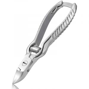 Pince coupe-ongles type aigle &ndash; Grand format &ndash; Dimensions 14 &times; 4,5 cm &ndash; Finition miroir