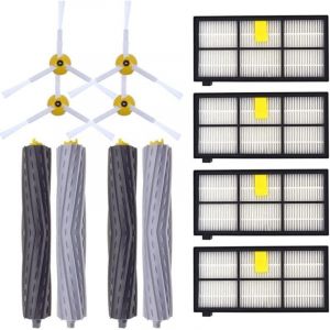 Pi&egrave;ces de rechange compatibles avec iRobot Roomba 800 900 Series 860 870 871 875 880 886 890 891 895 960 965 966 980 981 Accessoires avec 2 jeux