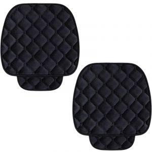 2 Pi&egrave;ces Coussin de Voiture en Velours,Housse de Siege Voiture,Couvre Siege Auto Confort,Housse Siege Voiture Universel,Protection Siege Voiture