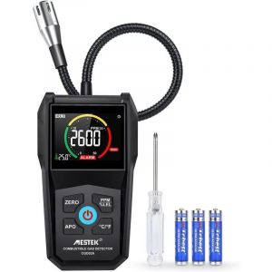 D&eacute;tecteur de Gaz D&eacute;tecteur de Fuite Charbon Naturel Gas M&eacute;thane Propane Butane D&eacute;tecteur GPL GNL Portable Allarme Sonore Num&eacute;rique LED pour Ville