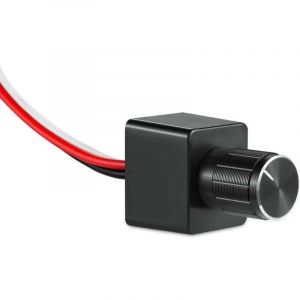 Interrupteur Variateur LED 12V DC PWM Dimmer Contrôleur Réglable pour Camping-car Bateau Remorque Van, pour Lumière LED dimmable, Halogène,