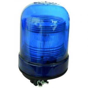 Gyrophare SIRIUS tige rigide 10 &agrave; 30 V x&eacute;non bleu - IP65 IP66 - H. 201 mm - &Oslash; 120 mm