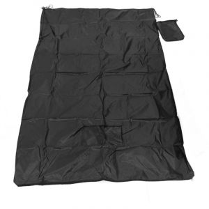 Sac &agrave; feuilles pour tracteur tondeuse en tissu Oxford r&eacute;sistant &agrave; l'eau, collecteur de feuilles de jardin, sac ramasse-herbe avec fermeture &eacute;clair,