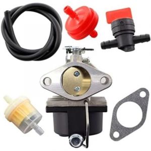 Carburateur Filtre &agrave; Carburant Tuyau Carburant pour Tecumseh 640065A 640065 moteur OHV110 OHV115 OHV120 OHV125 OHV130 OHV135 OV358EA Tondeuse &agrave; Gazon