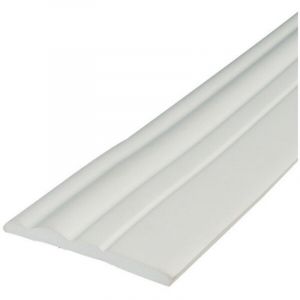 Plinthe Souple Autoadh&eacute;sive Blanc Plinthe pliable, 5 m