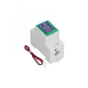 PZEM-008 AC50-300 V/100 a &Eacute;cran lcd Affichage num&eacute;rique Multifonctionnel Table Guide Guide Testeur de Tension Amp&egrave;rem&egrave;tre Voltm&egrave;tre avec