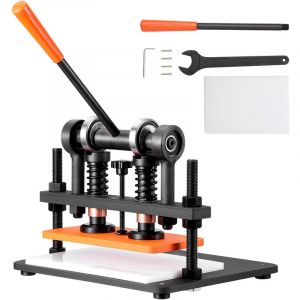 Mophorn - vevor Machine a Decouper du Cuir 280 x 140 mm Capacite 1,5 t Presse de Decoupe Manuelle Course Reglable 12 mm Perforatrice Manuelle pour