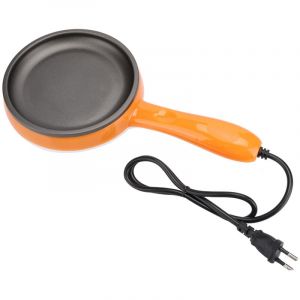 Eosnow Mini poêle électrique antiadhésive multifonction, 220V, chaudière à ufs pour le petit déjeuner, prise ue