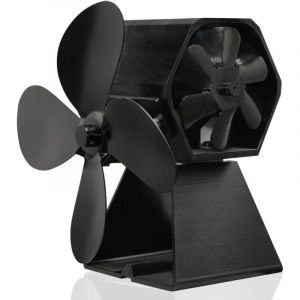 Ventilateur de chemin&eacute;e, chemin&eacute;e thermodynamique, ventilateur de po&ecirc;le, chauffage &agrave; double t&ecirc;te, accessoires de chemin&eacute;e et de po&ecirc;le