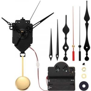 Mouvement D'Horloge &agrave; Pendule &agrave; Quartz Carillon &agrave; M&eacute;Canisme de M&eacute;Lodie Westminster Jeu D'Horloge avec 3 Paires D'Aiguilles