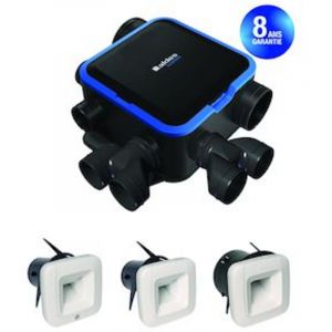 Kit Vmc Simple Flux Easyhome Hygro Compact Premium Haute Pression Hp+ Bdh - 11033426 - Aldes