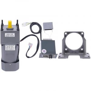 Senderpick - Moteur à engrenages ac, 220V 250W 10K Moteur convertisseur de fréquence avec contrôleur d'engrenages et support ajustable