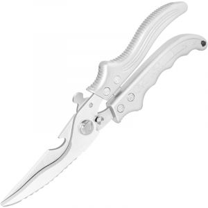 Ciseaux à volaille avec poignée antidérapante et verrou de sécurité Ciseaux de cuisine robustes Ciseaux de cuisine professionnels multi-usages Passe