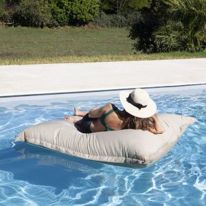 Pouf de piscine flottant Solar Xtrem - Sable