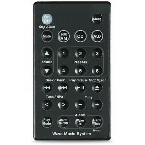 Remplacement pour Bose Wave syst&egrave;me de musique syst&egrave;me de son t&eacute;l&eacute;commande Awr1b1 Awr1b2 Awrcc1 Awrcc2 Awrcc3