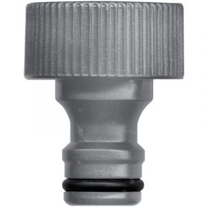 Aquaflow - Nez de robinet Jardibric 20x27 – raccord métallique solide et durable pour jardin ou terrasse