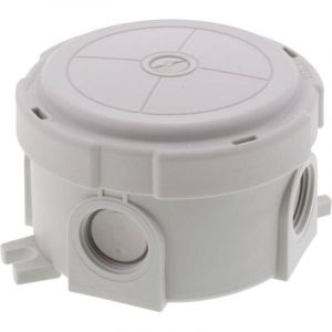 10110629 Bo&icirc;te de d&eacute;rivation (l x l x h) 100 x 89 x 57 mm gris IP66/IP67 5 pc(s) - Wiska