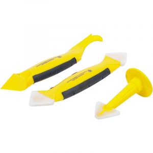 Bgs Technic - kraftmann 85213 enl&egrave;ve-joints de silicone et jeu de spatules 3 pi&egrave;ces