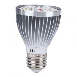 60W 60LED plante &agrave; spectre complet &eacute;l&egrave;vent l'ampoule de lampe pour la culture hydroponique de plantation de fleurs de plantes 85-265V