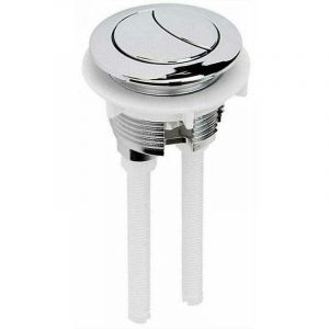 ZVD - Mécanisme de chasse d'eau Lot de 1 boutons pression universels pour réservoir d'eau de wc - 38 mm - Bouton pop-up - bouton de chasse d'eau