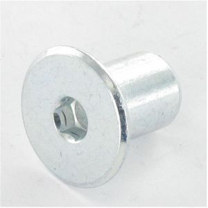 Vis Express - Combifix Ecrou relieur Tête plate Diamètre de tête: 15 Diamètre du corps 9 Longueur sous tête 25 M6 Clé de 5 HC5-1000 pièces