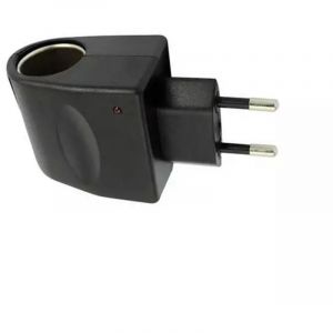 voiture allume-cigare adaptateur voiture allume-cigare prise chargeur adaptateur ue, 220V AC &agrave; 12V DC